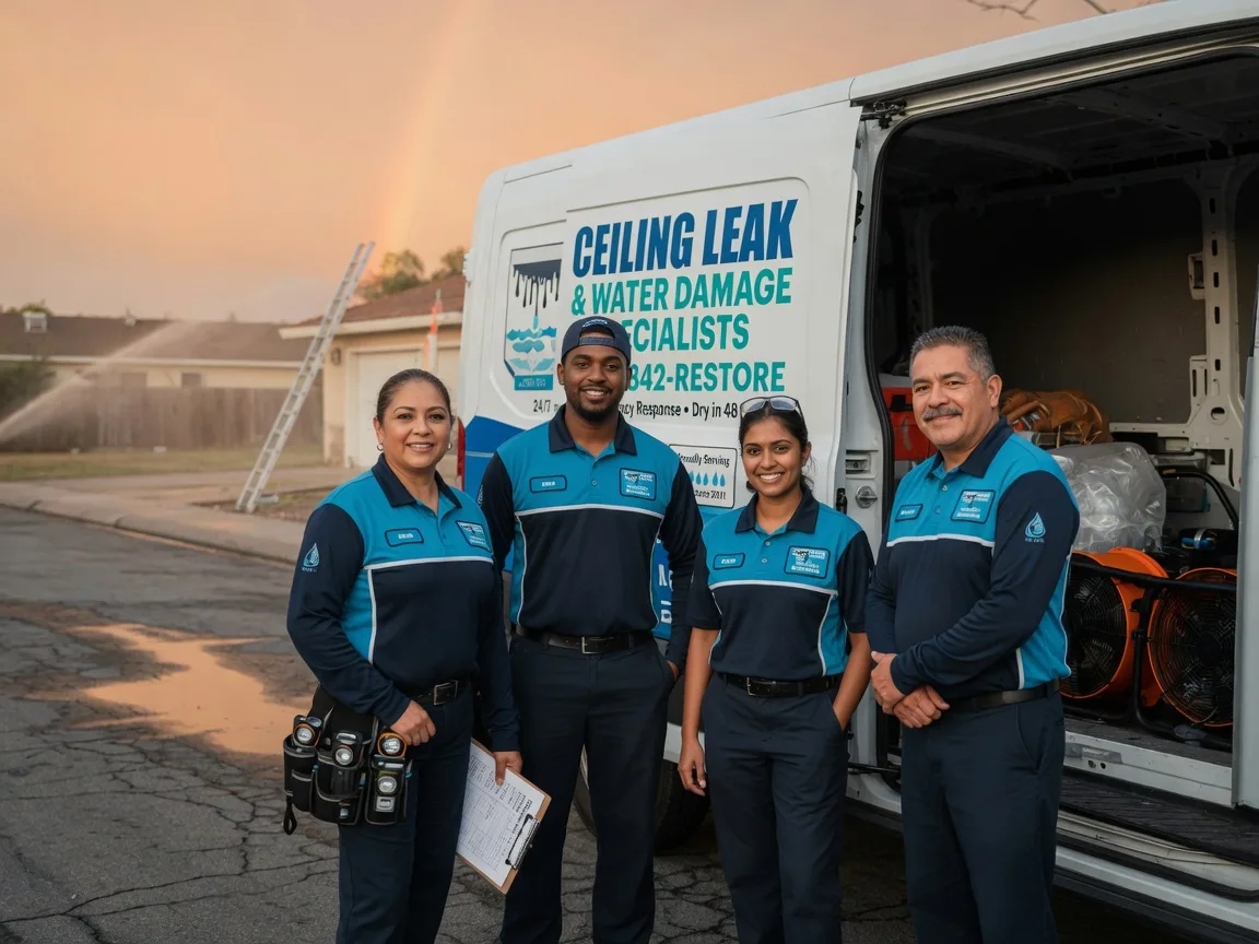 Ceiling Leak Cleanup company in Stewart, OH